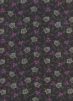 Printed poplin fabric with flower print ref. 310062 sold per meter
