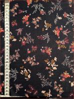 Cutting 350248 flowers printed polyester veil 3,80m