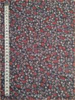 Cutting 50261 flowers printed polyester veil 4 m