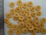 BUTTONS 4 holes galastyl A Jaune 3