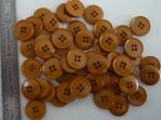 BUTTONS 4 holes galastyl A Jaune 4