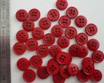 BUTTONS 4 holes galastyl A Rouge 3