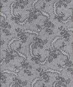Lace printed silk fabric 360128