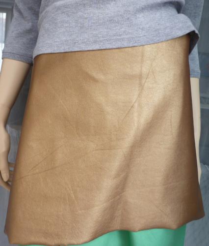 Leather imitation fabric 170175 old gold