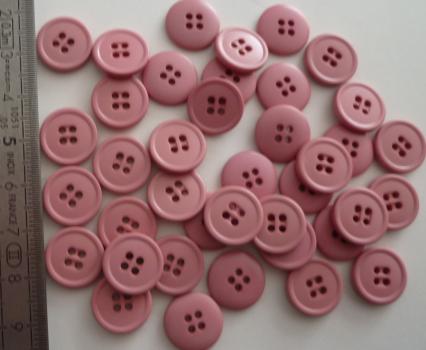 BUTTONS 4 holes galastyl A Rose 11