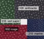 Coupon  350053 polyester anthracite 0, 8 m