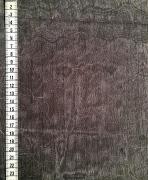 Tissu au mètre réf. 350258 Voile de polyester noir avec fil métallisé or