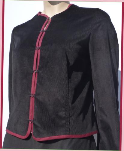 kit couture vêtement femme: veste coton