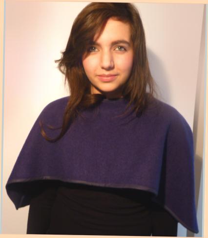 kit couture vêtement femme: cape laine