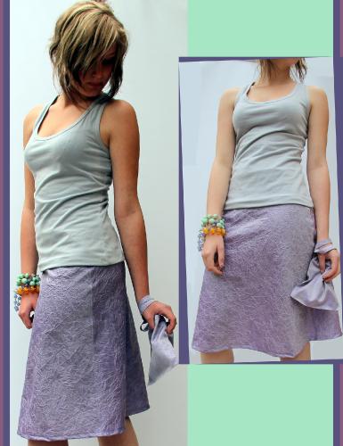 kit couture vêtement femme: jupe viscose