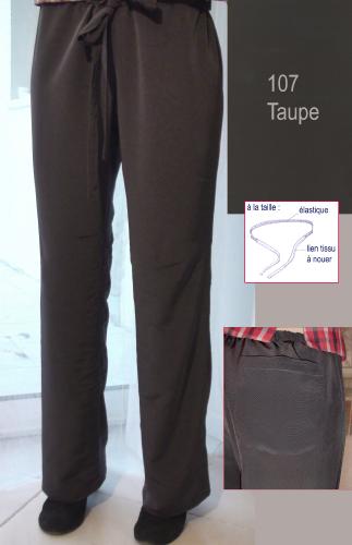 kit couture vêtement femme: pantalon polyester
