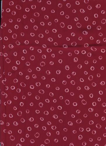 Coupon 350053 Polyester rouge 0, 5 m